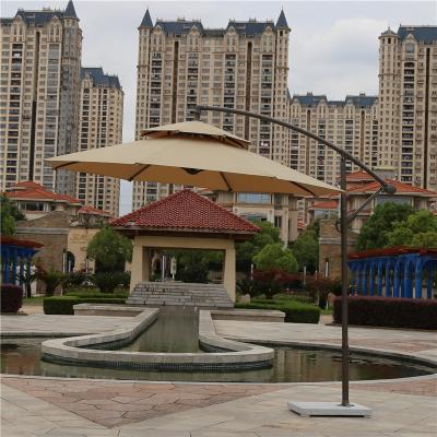 China UV-Resistant New Arrival Double Top Outdoor Banana Umbrella Outside Beach Golf Inverted Fold Folding Large Large Custom Outdoor Umbrella Garden for sale