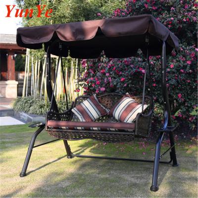 China Super Comfortable High Quality Outdoor Furniture Swing Outdoor Swing Sets For Adults Swing Large Size Leisure Coffee Tea Patio Outdoor Child Garden Set for sale