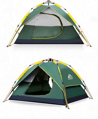 China 2 person camping tent UV-resistant aluminum pole tent waterproof tarvelling tube for sale