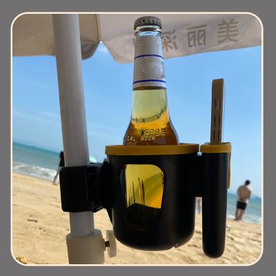 China Minimalist Portable Beach Mug Holder Beach Sand Coasters Vacation For Beach Accessories Coffee Beer Drinks Cup Holder for sale