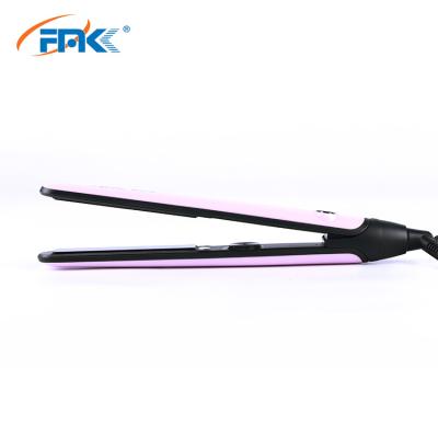 China Professional Top Quality Highest Level 1 Inch Plates Titanium Tourmaline PTC Heater Hair Straightener for sale