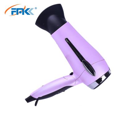 China New Design Logo DC Motor Handle Hair Dryer Foldable Custom Foldable Compact Size Travel Low Noise Blow Dryer for sale