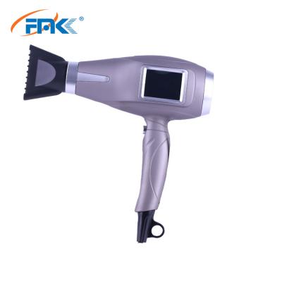 China Ionic New Design Customized Hair Dryer Super Ionic Fast Heating Blow Dryer With LCD Screen for sale