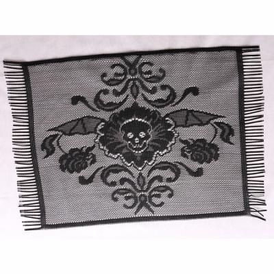 China Modern 100% Polyester Halloween Tablecloth Dining Table Place Mat Ghost Festival Decor Home Party Supplie for sale