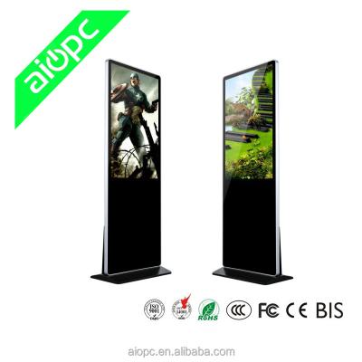 Cina Indoor or outdoor full hd 3g hd 3g wifi usb wifi media lcd monitor indoor or outdoor floor standing floor standing advertising player in vendita