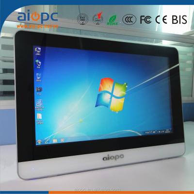 Cina Cheap Slient 21.5 Inch Desktop PC Touch Screen All In One PC in vendita