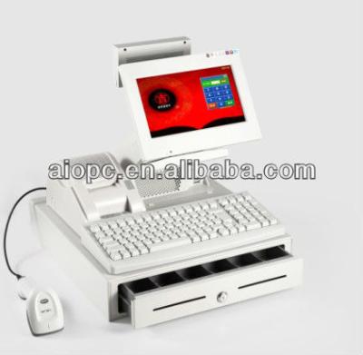 Cina Supermarket electronic cash register 15 inch/17 inch/19 inch tax in vendita