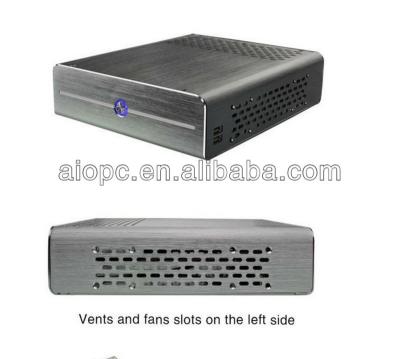 China Aluminum Alloy ITX Box Mini PC For Ad Player Media Player à venda