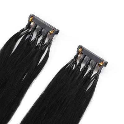 China Technology Human Hair 6D Hair Extensions 2nd Generation Customization and Recycle Yes for sale