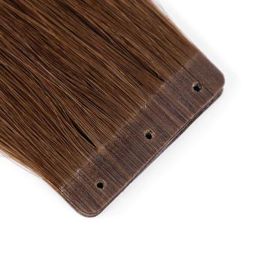 China Full Cuticle Aligned Hair Product Hole Tape Extensions Straight Style in US Currency for sale