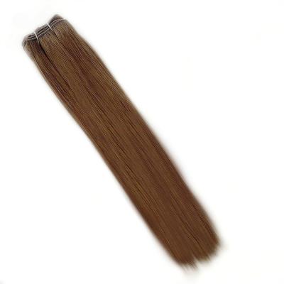 China European Double Drawn Hair Weft Russian Double Weft Remy Ponytail Human Weft 100g/pack for sale