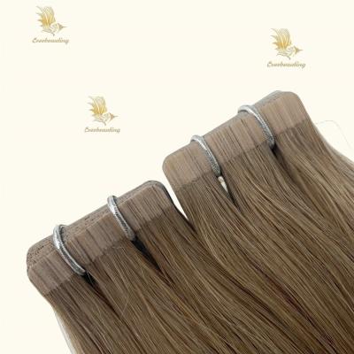 China 20inch European Double Drawn Human Hair Tape Hair Extensions Tape Ins Extensions for sale