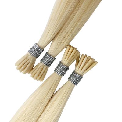 China Raw Virgin Cuticle Aligned Indian Human Hair I-Tip Tips for Long-Lasting Results for sale