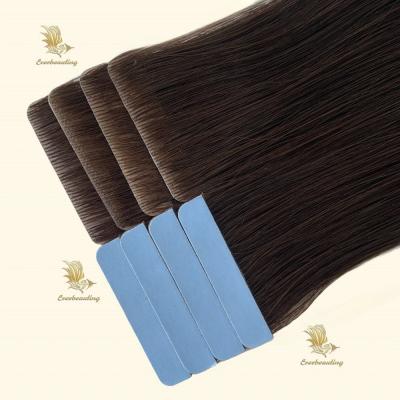 China Initial Payment Russian Invisible Hair Double Drawn Remy Tape in Human Hair Extension for sale