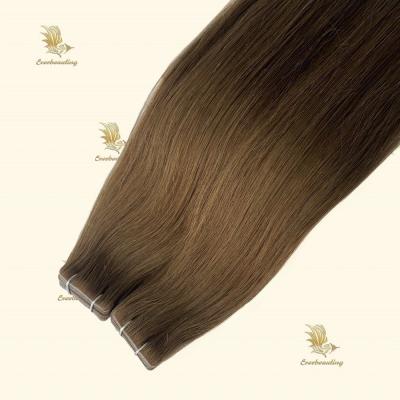 China 20inch Invisible Tape 100% Virgin Remy Human Hair Double Drawn Tape in Hair Extensions for sale