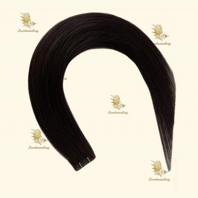 China Dark Brown Human Hair Prices Donor Hair Invisible Seamless Virgin Hair Injection Tape for sale