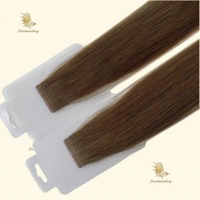 China 100% Remy Human Hair Slim Tape Extensions for Fashion Women 20 PCS/Pack Silky Straight for sale