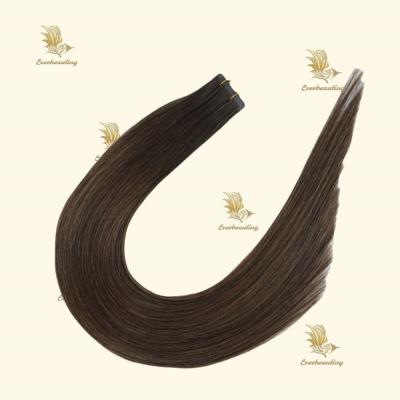 China European Virgin Tape Hair Silk Tape Human Hair Extension Balayage Tape Hair Extensions in US for sale