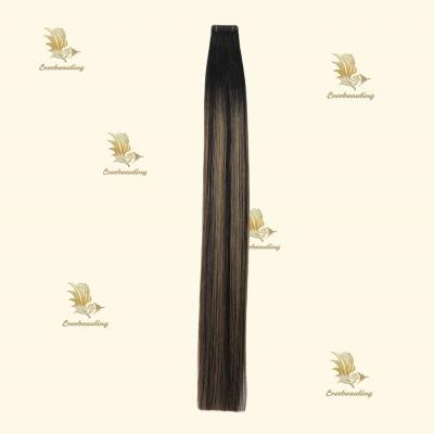 China Effortlessly Beautiful Tape Pre-Bonded Silky Straight Cuticle Aligned Hair Extensions for sale