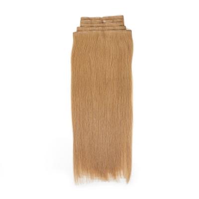 China Supply Unprocessed Seamless PU Skin Weft Clip in Hair Extension No Shedding No Tangle for sale