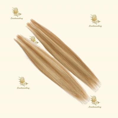 China 50cm * 8cm * 3cm Package Size Human Hair Extensions with No Tangle Russian Cuticle Hair for sale