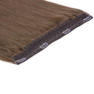 China 20inch Human Hair Seamless Haloin Hair Extension with Hair Length 20inch for sale