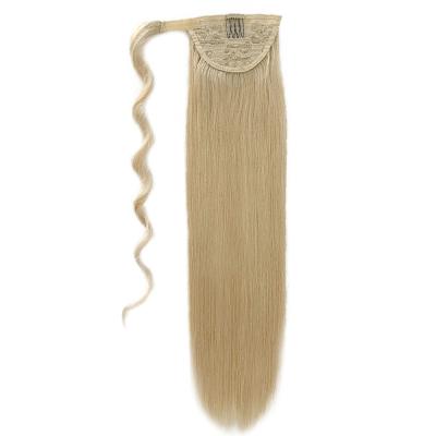 China Double Drawn Natural Wrap Around Drawstring Ponytail Hair with Estimated Delivery Time for sale