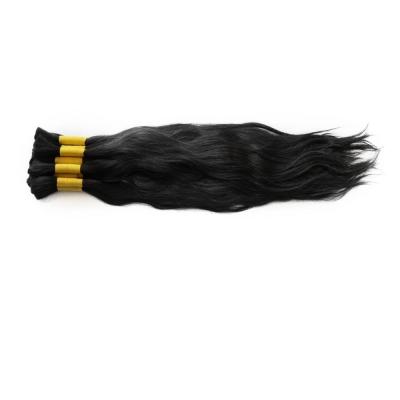 China Hairbulks-231016 Human Hair Bulk Raw Unprocessed Natural Virgin 100% Remy Hair for sale