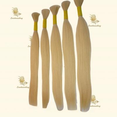 China Remy Hair Grade Bulk Hair Extension Customized Bulk Human Hair Russian Virgin Hair for sale