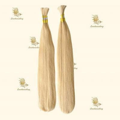 China Customization 100g Straight Russian Light Color Hair Bulk Package Gross Weight of 0.400kg for sale