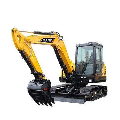 China Building Material Shops SY60 6 Tons Small Excavator of Excavator Machines of Excavator Earth Moving Equipment for sale