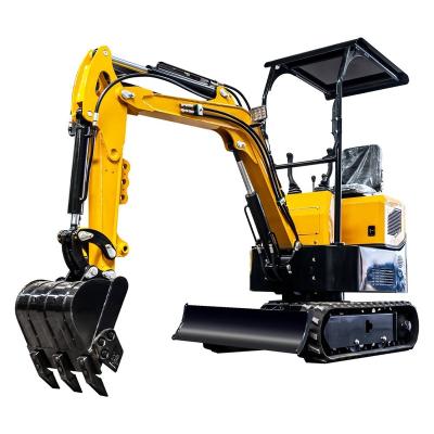 China Building Material Shops Garden Home Farm Household Hydraulic Crawler Micro Small Mini Escavator Digger Bagger Excavators for sale