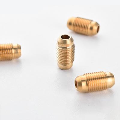 China Double Thread Brass Quick Coupling Hydraulic Coupling Thread Connected Double Thread High Pressure for sale