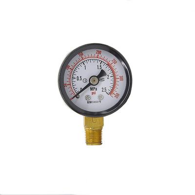 China Stainless Steel Pressure Gauge For Oil Grease Lubrication Pump for sale