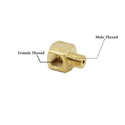 China Automotive Industry JN Type Lubrication Brass oil Pipe Fitting 4mm/6mm Fitting Connector for Lubrication System/CNC Machine for sale