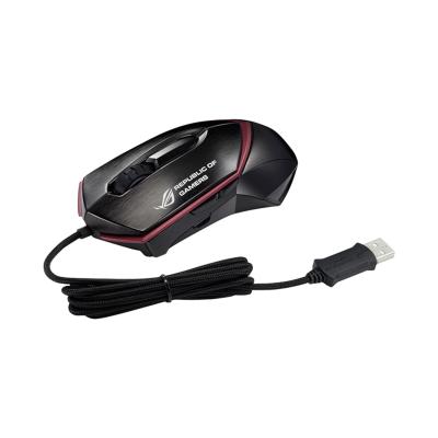 China Comfortable High Quality ASUS MOUSE ROG Eagle Profile Indicator Gaming ALUMINUM Eye Shaped Mouse for sale