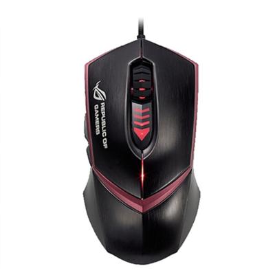 China Comfortable ASUS Laser Mouse 8200dpi - ALUMINUM GX1000 Eagle Eye LED Gaming Mouse Lighting Wired Mouse for sale