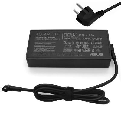 China High Quality ASUS LAPTOP AC Cord 200W 20V 10A 6.0*3.7mm Laptop Power Adapter With EU Cable For Computer for sale