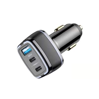 China Portable USB A+C Car Battery Charger/Ipad/Camera/PDA/MP3 c 105W Super Fast Car Charging Type Fast FOR Mobile Phone Charger for sale