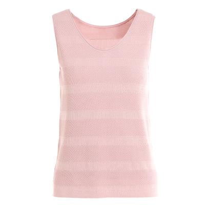 China Gowani Breathable Women Casual Sleeveless Knitted Tank Top Vest for sale