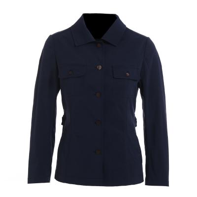 China Fall Gowani Shirt Women Winter Windproof Casual Duty Belted Jacket for sale