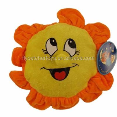 China Eco - Friendly Plush Stuffed Silk Sun Flower Face Toys for sale