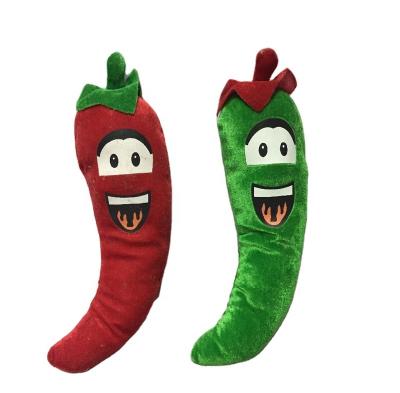 China Eco - Friendly Plush Chilli Toy In Cheap Material for sale