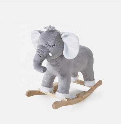 China Ride On Toy 2020 Hot Sales Plush Ride On Elephant With Real Elephant Sound, With Suitable Soft Baby Velvet Material for sale