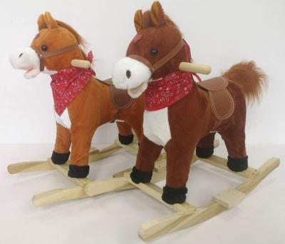 China Ride On Toy Hot Sales Plush Rocking Horse With Wings FL600-series for sale