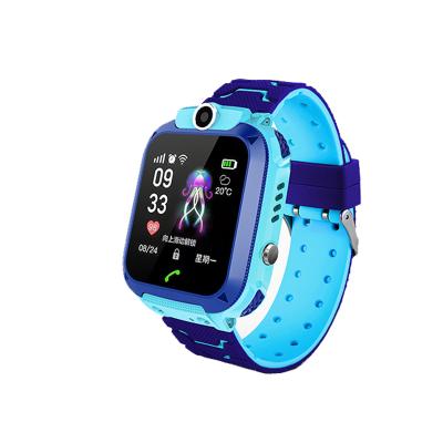 China New Wifi Smartwatch Q12 Wrist Mobile Mobile Phone 2G Camera Low Price SOS Children Watch Waterproof for sale