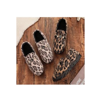 China Wholesale 2022 Hot Non-slip Flat Women Loafers Autumn Winter Shoes Loafers Women Cotton Shoes Flat Factory for sale