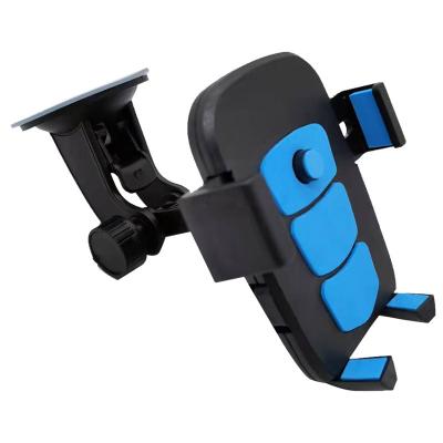 China Universal Car Phone Holder Car Navigation Phone Mount New Windshield Dashboard Suction Cup Bracket Universal Car Phone Bracket for sale