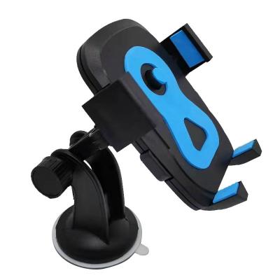 China Glass type car suction cup bracket car phone bracket mount universal creative block car manufacturers car suction cup bracket navigation phone for sale