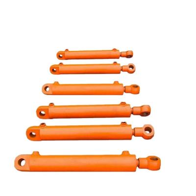 China Steel Factory Customized Acting Construction Telescopic Hydraulic Double Cylinders for sale